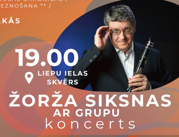 Žorža Siksnas koncerts
